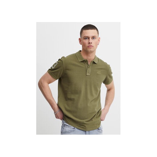 Blend Polo 20715181 Zielony Regular Fit ze sklepu MODIVO w kategorii T-shirty męskie - zdjęcie 168616803