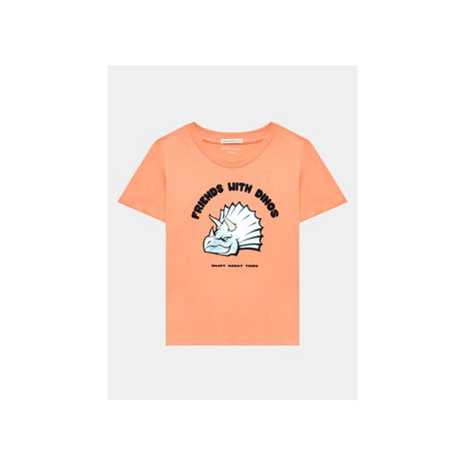 Tom Tailor T-Shirt 1035086 Pomarańczowy Regular Fit ze sklepu MODIVO w kategorii T-shirty chłopięce - zdjęcie 168617151
