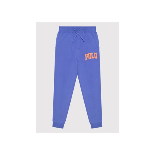 Polo Ralph Lauren Spodnie dresowe 323851015005 Niebieski Regular Fit ze sklepu MODIVO w kategorii Spodnie chłopięce - zdjęcie 168617301