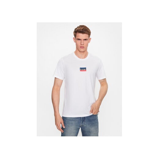 Levi's® T-Shirt Graphic Mini 22491-1292 Biały Regular Fit ze sklepu MODIVO w kategorii T-shirty męskie - zdjęcie 168617353