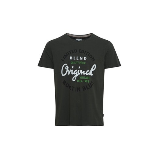 Blend T-Shirt 20715764 Zielony Regular Fit L wyprzedaż MODIVO