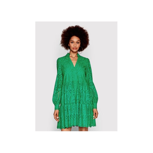 YAS Sukienka codzienna Holi 26027162 Zielony Relaxed Fit ze sklepu MODIVO w kategorii Sukienki - zdjęcie 168617820