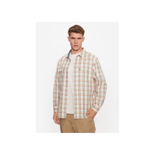 Levi's® Koszula 19587-0255 Beżowy Relaxed Fit ze sklepu MODIVO w kategorii Koszule męskie - zdjęcie 168618074