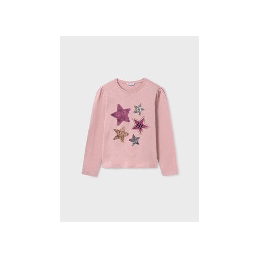 Mayoral Bluzka 7.053 Różowy Regular Fit ze sklepu MODIVO w kategorii Bluzki dziewczęce - zdjęcie 168618533