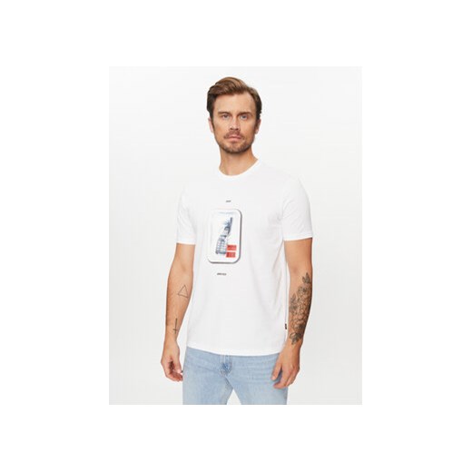 Boss T-Shirt Tefragile 50503535 Biały Regular Fit ze sklepu MODIVO w kategorii T-shirty męskie - zdjęcie 168618614