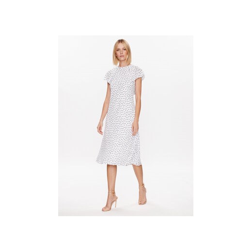 DKNY Sukienka letnia DD3C3581 Biały Regular Fit ze sklepu MODIVO w kategorii Sukienki - zdjęcie 168618912