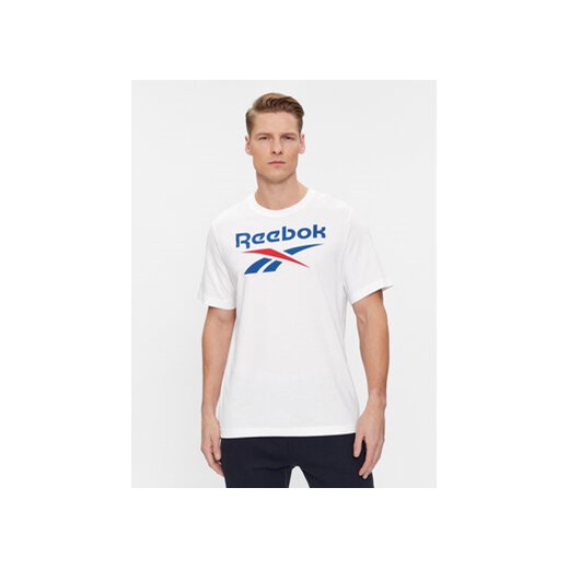 Reebok T-Shirt IM1619 Biały ze sklepu MODIVO w kategorii T-shirty męskie - zdjęcie 168618950