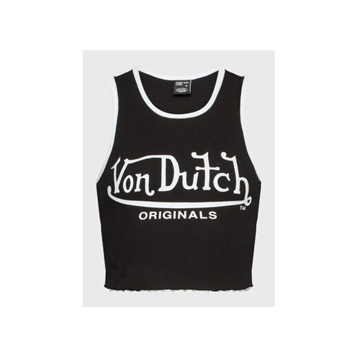 Von Dutch Top Ashley 6 231 048 Czarny Slim Fit ze sklepu MODIVO w kategorii Bluzki damskie - zdjęcie 168619202