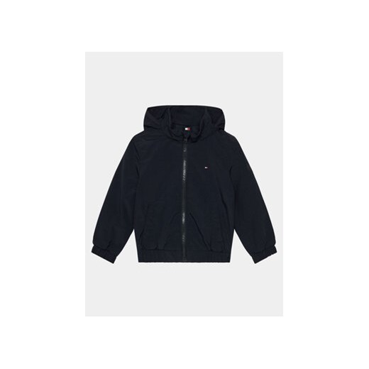 Tommy Hilfiger Wiatrówka Essential Jacket KB0KB09104 Niebieski Regular Fit ze sklepu MODIVO w kategorii Kurtki chłopięce - zdjęcie 168620702
