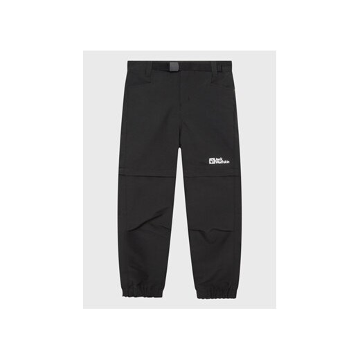 Jack Wolfskin Spodnie outdoor Active 1609761 M Czarny Regular Fit ze sklepu MODIVO w kategorii Spodnie chłopięce - zdjęcie 168620883
