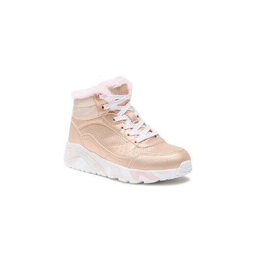Skechers Sneakersy Uno Lite Camo Dazzle 310485L/GDPK Złoty Skechers 37 MODIVO