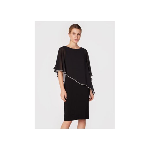 Joseph Ribkoff Sukienka koktajlowa 223762 Czarny Regular Fit ze sklepu MODIVO w kategorii Sukienki - zdjęcie 168621550