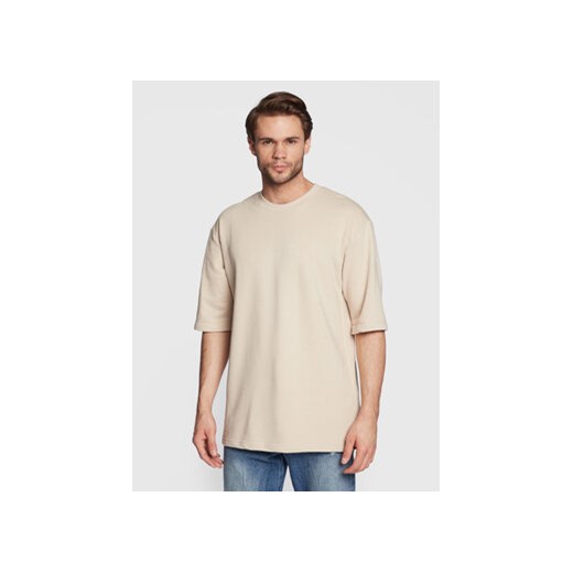 LTB T-Shirt Fegara 84022 60007 Beżowy Relaxed Fit ze sklepu MODIVO w kategorii T-shirty męskie - zdjęcie 168621980