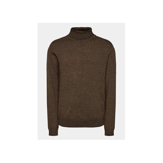 Blend Golf 20715851 Brązowy Regular Fit M okazyjna cena MODIVO