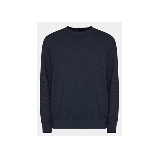 Sisley Sweter 1098S1033 Granatowy Regular Fit ze sklepu MODIVO w kategorii Swetry męskie - zdjęcie 168622502