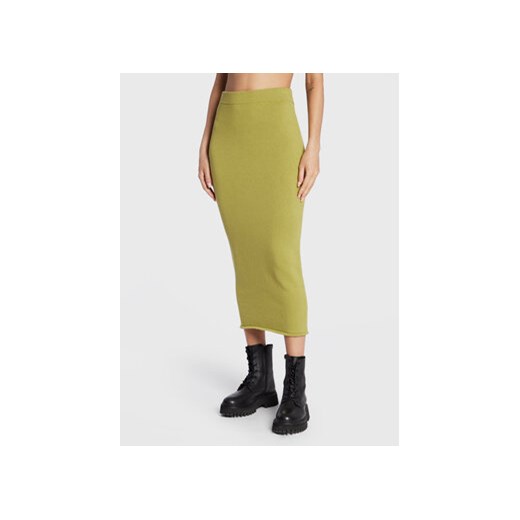 Glamorous Spódnica ołówkowa CA0324 Zielony Slim Fit ze sklepu MODIVO w kategorii Spódnice - zdjęcie 168622520