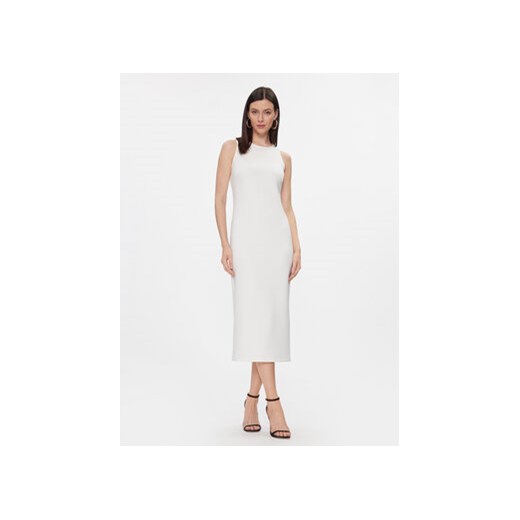 Max Mara Leisure Sukienka codzienna Baccano 2416621027 Biały Regular Fit ze sklepu MODIVO w kategorii Sukienki - zdjęcie 168622553