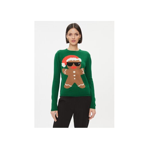 ONLY Sweter 15303268 Zielony Regular Fit ze sklepu MODIVO w kategorii Swetry damskie - zdjęcie 168623182