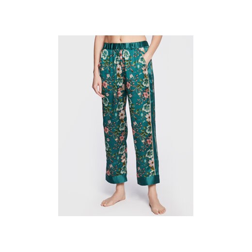 Liu Jo Spodnie piżamowe 5F2080 T2449 Zielony Relaxed Fit ze sklepu MODIVO w kategorii Piżamy damskie - zdjęcie 168623340