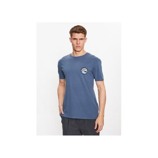 Quiksilver T-Shirt Qs Bubble Stamp EQYZT07258 Niebieski Regular Fit ze sklepu MODIVO w kategorii T-shirty męskie - zdjęcie 168623671
