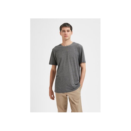 Selected Homme T-Shirt 16087843 Szary Regular Fit ze sklepu MODIVO w kategorii T-shirty męskie - zdjęcie 168624121