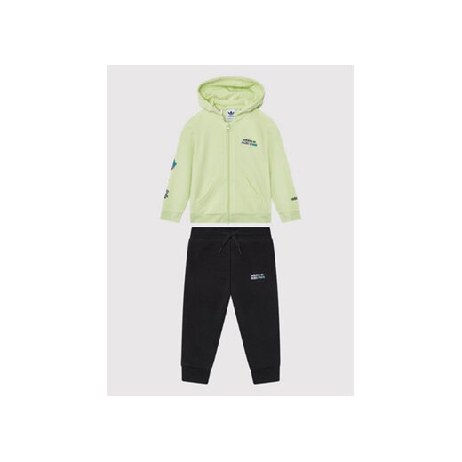 adidas Dres Graphic HE6913 Zielony Regular Fit 6_9M promocja MODIVO