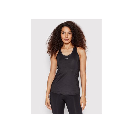 Nike Koszulka techniczna Dri-FIT One DD0623 Czarny Slim Fit ze sklepu MODIVO w kategorii Bluzki damskie - zdjęcie 168624492