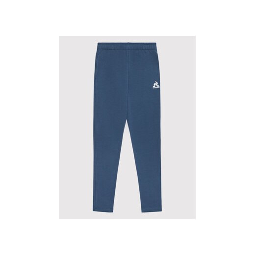 Le Coq Sportif Spodnie dresowe 2210433 Granatowy Slim Fit ze sklepu MODIVO w kategorii Spodnie chłopięce - zdjęcie 168624810