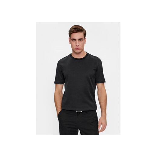 Boss T-Shirt Tiburt 426 50506175 Czarny Regular Fit ze sklepu MODIVO w kategorii T-shirty męskie - zdjęcie 168625214