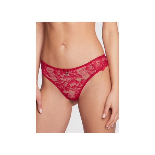 Emporio Armani Underwear Figi brazylijskie 164397 2F206 16874 Różowy XL okazyjna cena MODIVO