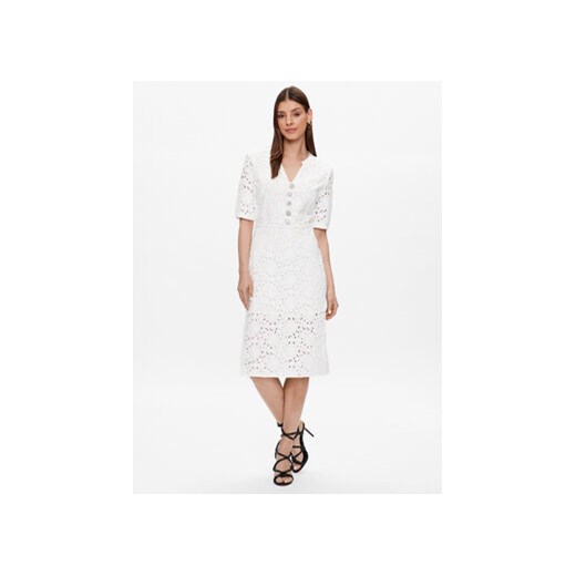 Bruuns Bazaar Sukienka codzienna Armeria Harisa BBW3333 Biały Regular Fit ze sklepu MODIVO w kategorii Sukienki - zdjęcie 168625411