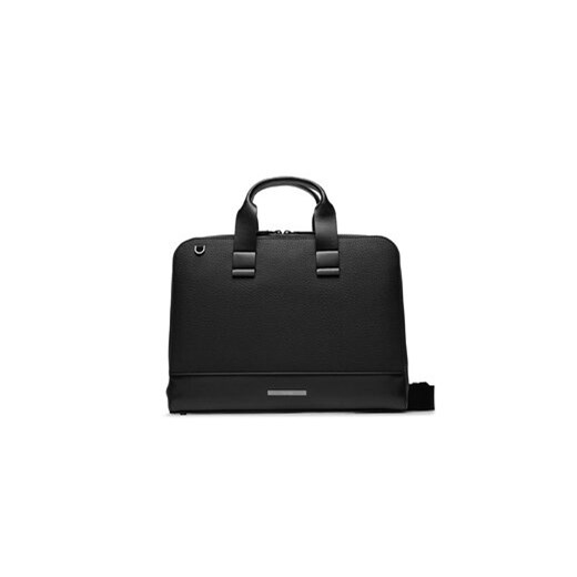 Calvin Klein Torba na laptopa Modern Bar Slim Laptop Bag K50K511246 Czarny ze sklepu MODIVO w kategorii Torby na laptopa - zdjęcie 168625441