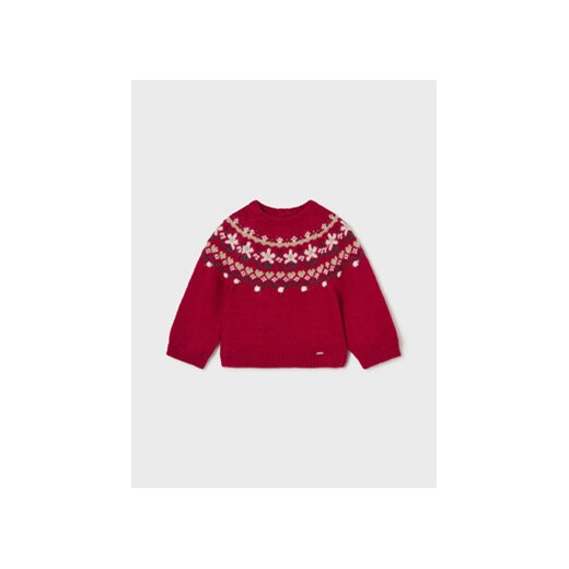 Mayoral Sweter 2.311 Czerwony Regular Fit ze sklepu MODIVO w kategorii Swetry dziewczęce - zdjęcie 168625723