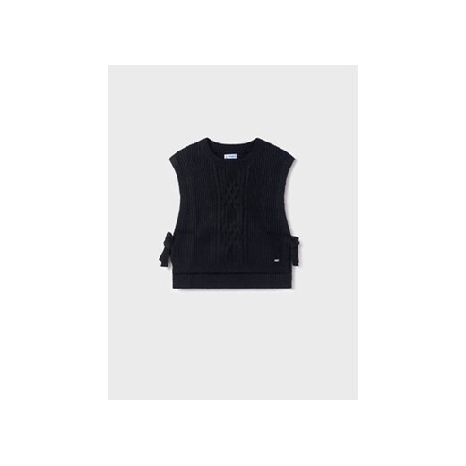 Mayoral Sweter 7.314 Czarny Regular Fit ze sklepu MODIVO w kategorii Kamizelki dziewczęce - zdjęcie 168625774