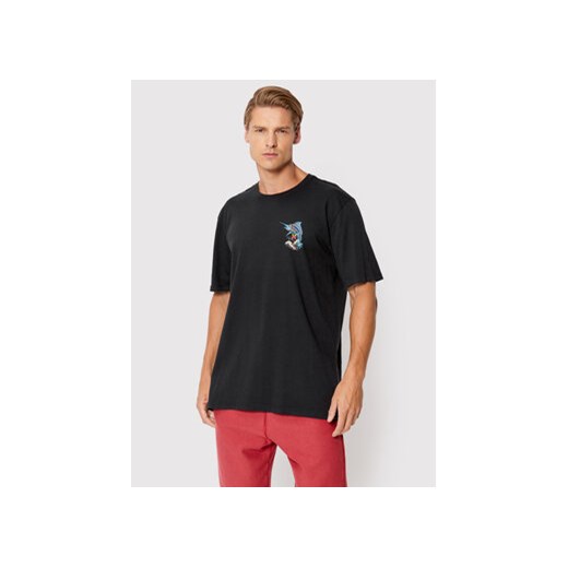Hurley T-Shirt Trippy Fish MTS0029890 Czarny Regular Fit ze sklepu MODIVO w kategorii T-shirty męskie - zdjęcie 168626201