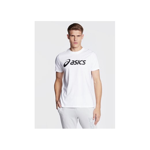 Asics T-Shirt Big Logo 2031A978 Biały Regular Fit ze sklepu MODIVO w kategorii T-shirty męskie - zdjęcie 168626730