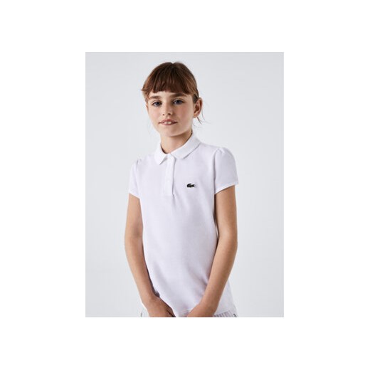 Lacoste Polo PJ3594 Biały Regular Fit ze sklepu MODIVO w kategorii T-shirty chłopięce - zdjęcie 168626891