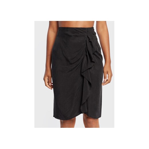 Ba&sh Spódnica mini Anja 1H22ANJA Czarny Regular Fit ze sklepu MODIVO w kategorii Spódnice - zdjęcie 168626922