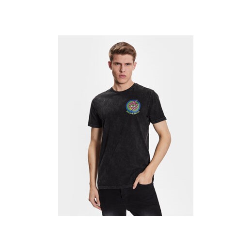 Brave Soul T-Shirt MTS-119PYTHON Czarny Regular Fit ze sklepu MODIVO w kategorii T-shirty męskie - zdjęcie 168627041
