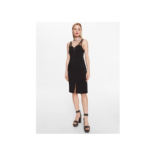 Kontatto Sukienka koktajlowa NO1013 Czarny Slim Fit ze sklepu MODIVO w kategorii Sukienki - zdjęcie 168627140