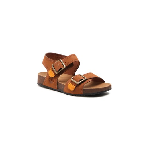 Timberland Sandały Castle Island 2 Strap TB0A427QF13 Brązowy Timberland 31 MODIVO okazja