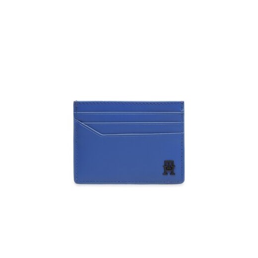 Tommy Hilfiger Etui na karty kredytowe Th Modern Lea Cc Holder AM0AM11272 Niebieski ze sklepu MODIVO w kategorii Etui - zdjęcie 168627471