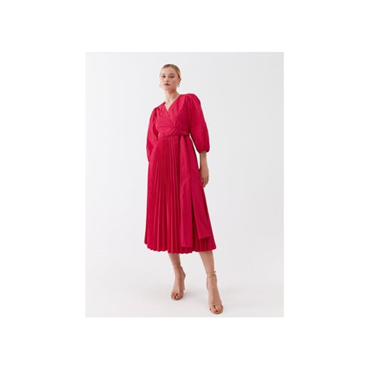 Red Valentino Sukienka codzienna 2R3VAGL51FP Różowy Regular Fit ze sklepu MODIVO w kategorii Sukienki - zdjęcie 168627804
