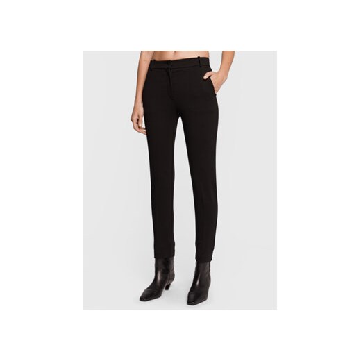 Pinko Spodnie materiałowe Bello 1G17VM 1739 Czarny Slim Fit ze sklepu MODIVO w kategorii Spodnie damskie - zdjęcie 168627850
