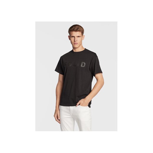Solid T-Shirt 21107193 Czarny Relaxed Fit ze sklepu MODIVO w kategorii T-shirty męskie - zdjęcie 168628104