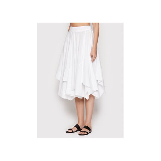 Peserico Spódnica midi P05428L1 Biały Regular Fit ze sklepu MODIVO w kategorii Spódnice - zdjęcie 168628863
