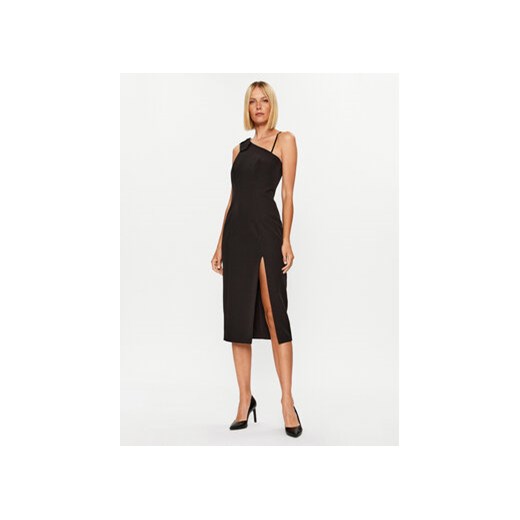 Rinascimento Sukienka koktajlowa CFC0115241003 Czarny Regular Fit ze sklepu MODIVO w kategorii Sukienki - zdjęcie 168628921