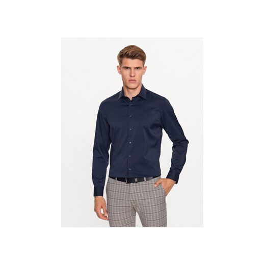 Seidensticker Koszula 01.641180 Niebieski Slim Fit ze sklepu MODIVO w kategorii Koszule męskie - zdjęcie 168628941