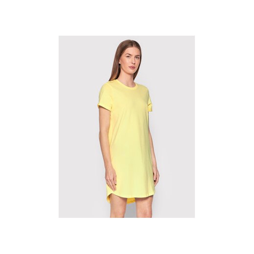 ONLY Sukienka codzienna May 15257475 Żółty Regular Fit ze sklepu MODIVO w kategorii Sukienki - zdjęcie 168629370