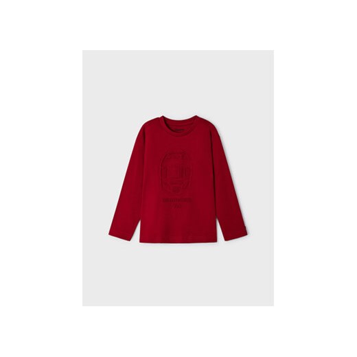 Mayoral Bluzka 4.020 Czerwony Regular Fit ze sklepu MODIVO w kategorii T-shirty chłopięce - zdjęcie 168630430